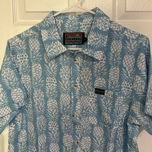 BURLEBO Performance button up shirt - Picture 2 of 8